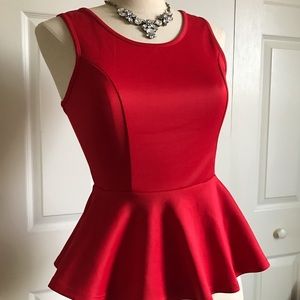 Wet Seal heart cutout baby doll top